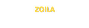 Der Vorname Zoila