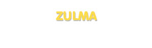 Der Vorname Zulma