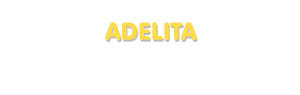 Der Vorname Adelita
