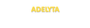 Der Vorname Adelyta