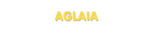 Der Vorname Aglaia