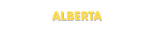 Der Vorname Alberta