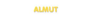 Der Vorname Almut