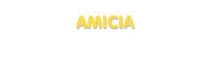 Der Vorname Amicia