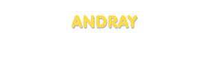 Der Vorname Andray