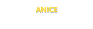 Der Vorname Anice