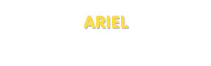 Der Vorname Ariel