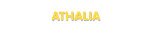 Der Vorname Athalia