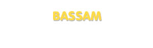 Der Vorname Bassam