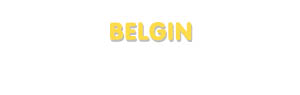 Der Vorname Belgin