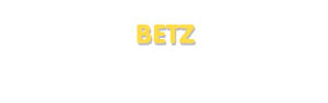 Der Vorname Betz