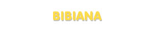 Der Vorname Bibiana