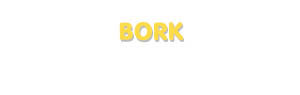 Der Vorname Bork