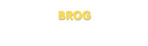 Der Vorname Brog
