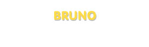 Der Vorname Bruno