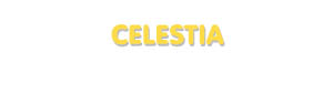Der Vorname Celestia