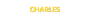 Der Vorname Charles