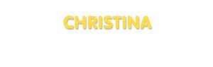 Der Vorname Christina