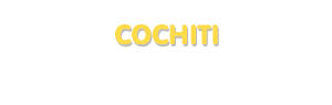 Der Vorname Cochiti