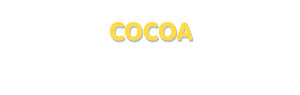 Der Vorname Cocoa