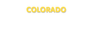 Der Vorname Colorado