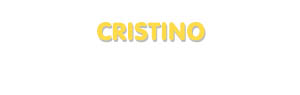 Der Vorname Cristino