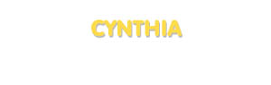 Der Vorname Cynthia