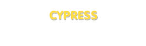 Der Vorname Cypress