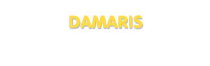 Der Vorname Damaris