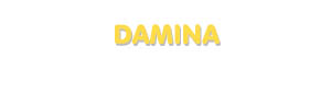 Der Vorname Damina