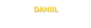 Der Vorname Daniil