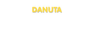 Der Vorname Danuta