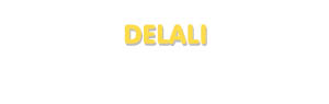 Der Vorname Delali