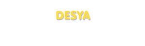 Der Vorname Desya