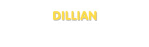 Der Vorname Dillian