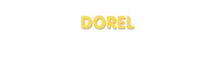 Der Vorname Dorel