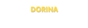 Der Vorname Dorina
