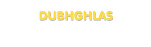Der Vorname Dubhghlas