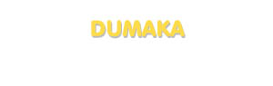Der Vorname Dumaka