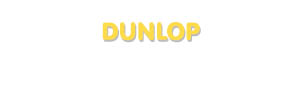 Der Vorname Dunlop