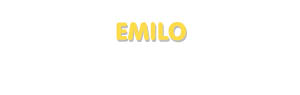 Der Vorname Emilo