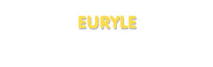 Der Vorname Euryle