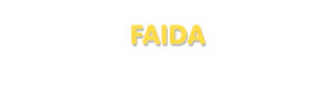 Der Vorname Faida