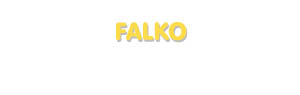 Der Vorname Falko