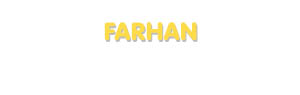 Der Vorname Farhan
