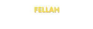 Der Vorname Fellah