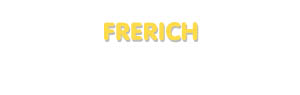 Der Vorname Frerich