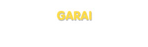 Der Vorname Garai