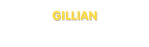 Der Vorname Gillian