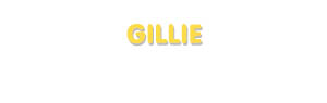 Der Vorname Gillie